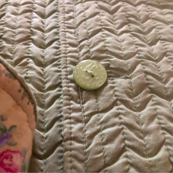 Northern Reflections Cotton Quilted Coat - Reversible - Floral - Picture 9 of 10